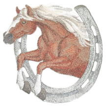 Horse & Horseshoe - Haflinger
