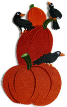 Creepy Crows And Pumpkins