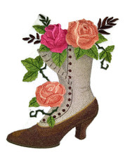 Boot with Roses