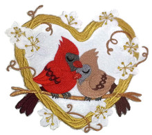 Cardinal Love Nest  