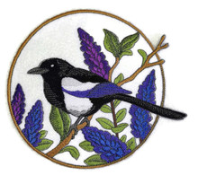 Black Throated Blue Warbler And Mayflowers