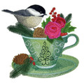 Chickadee and Christmas Tea
