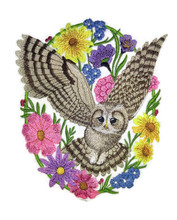 Woodland Whimsy Owl Oval