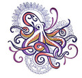 Octopus with Mehndi Echo
