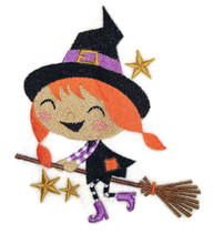 Winifred Witch Rides a Broom