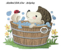 Woodland Bath Time - Hedgehog