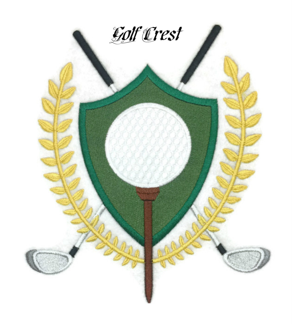  Golf Embroidered Iron On Patches Golf Shirt Bag Hats DIY :  Handmade Products