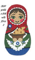 Matryoshka Doll with Bread
