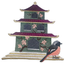 Japanese Birdhouse With Daurian Redstart