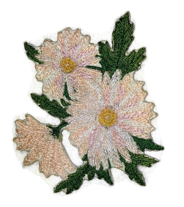 Daisy Flower Iron-On Patch