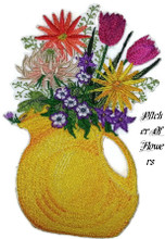 Pitcher Of Flowers         