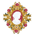 Victorian Cameo and Roses