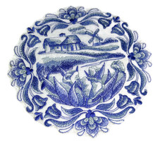 Delft Blue Country Cottage
