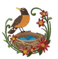 Spring Robin and Nest