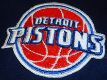 Detroit Pistons logo Iron On Patch