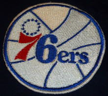 Philadalphia 76ers logo Iron On Patch