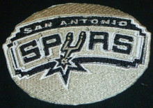 San Antonio Spurs logo Iron On Patch