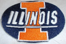 Illinois Fighting Illing Logo  Iron On Patch
