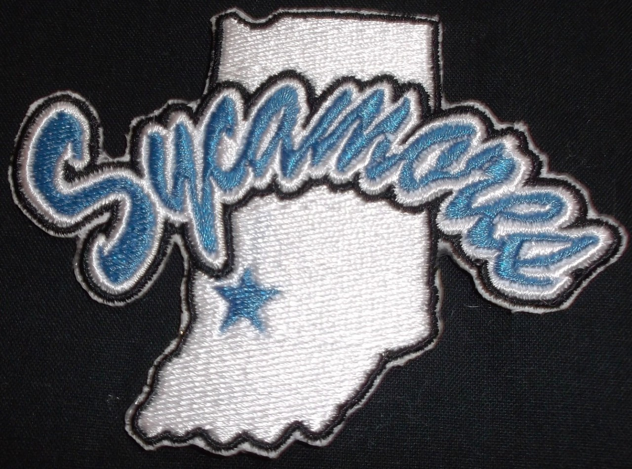 Indiana State Sycamores Logo Iron On Patch Beyond Vision Mall
