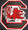South Carolina Gamecocks Logo Iron On Patch
