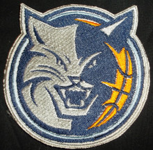 Charlotte Bobcats logo Iron On Patch