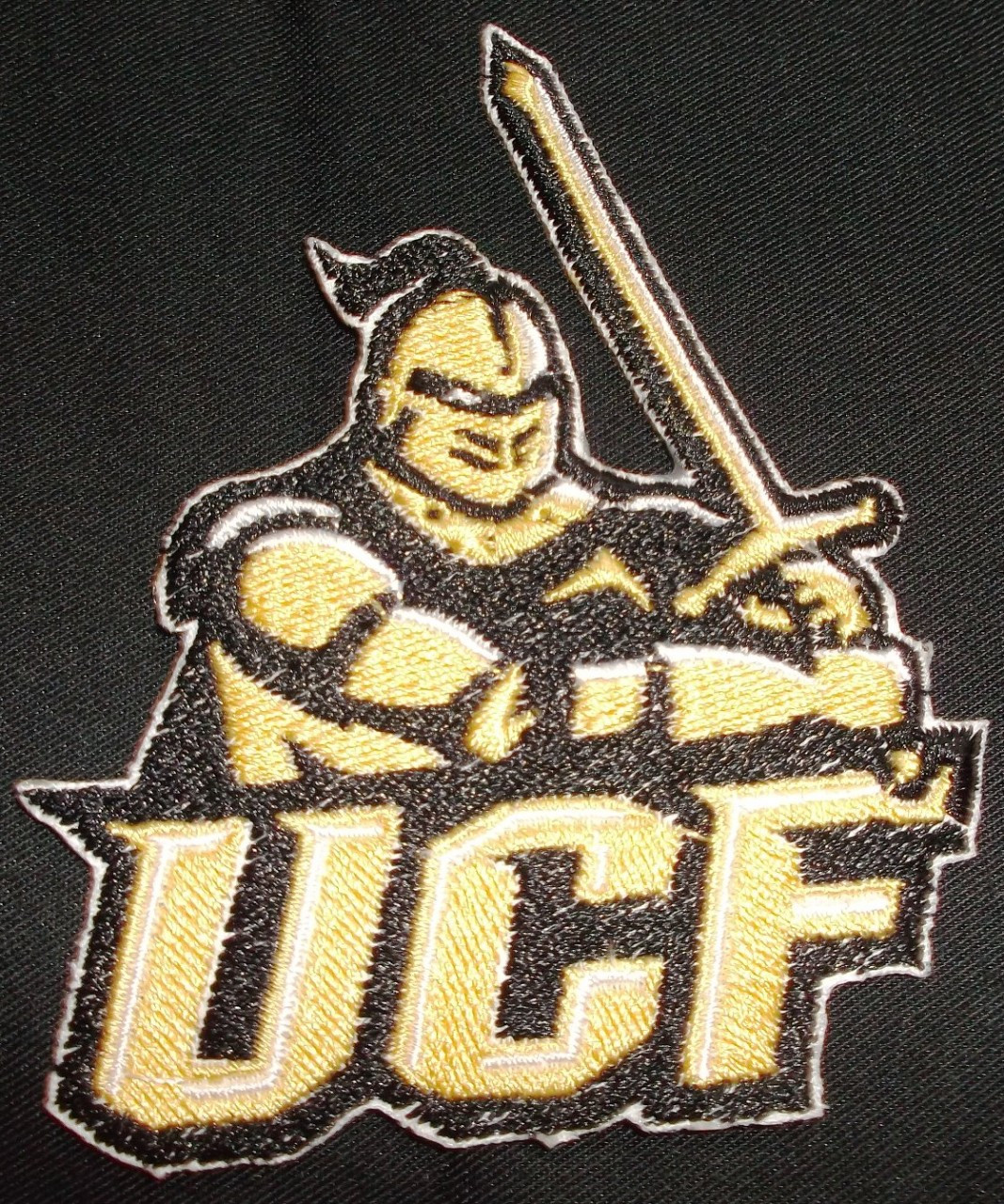 University Of Central Florida Knights Black And Gold UCF 23" Sign
