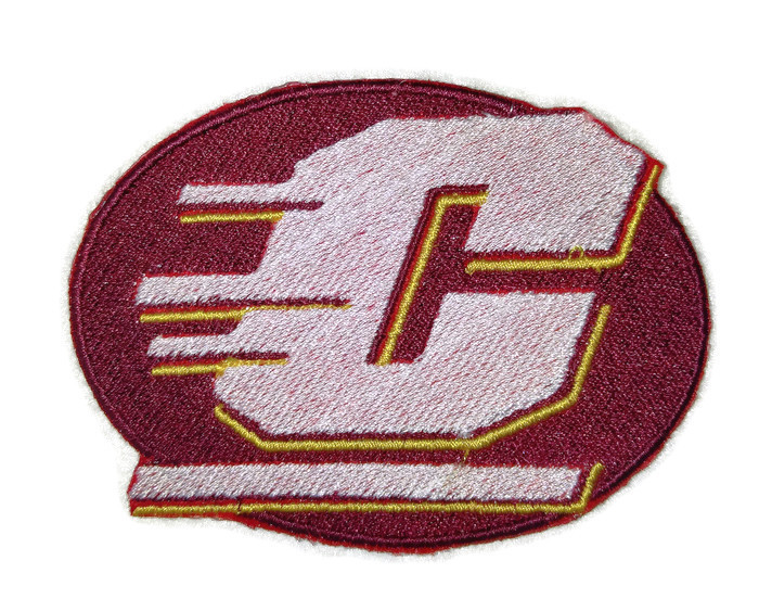 Eastern Michigan Eagles logo Iron On Patch