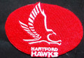 Hartford Hawks Logo Iron On Patch
