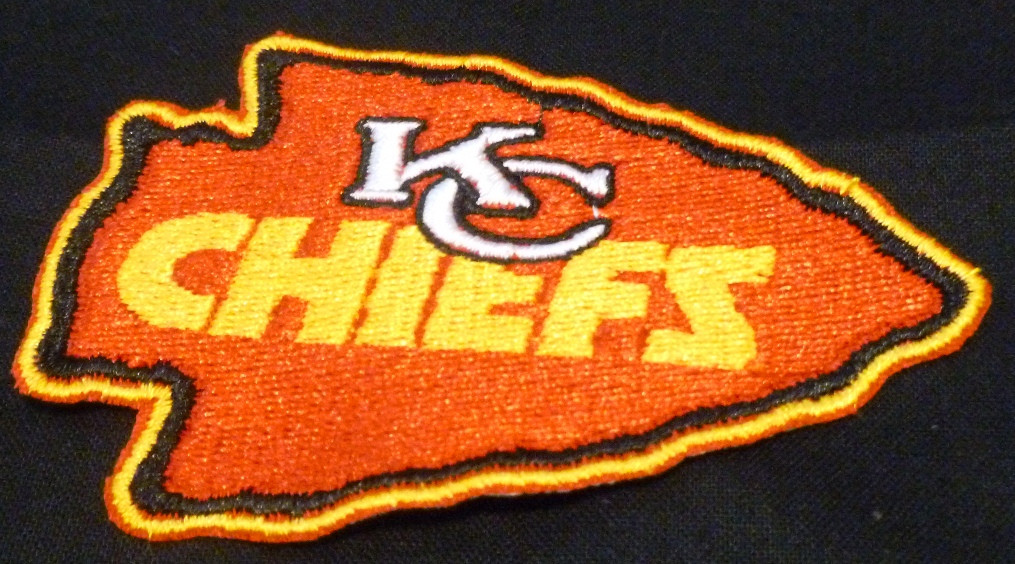 Chiefs Embroidery Sequin Includes Separate Kansas City 