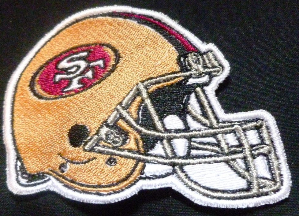 San Francisco 49ers NFL Patch Embroidered Iron on Sew on Badge Patch For  Clothes 