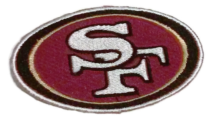 San Francisco 49ers Iron On Patches - Beyond Vision Mall