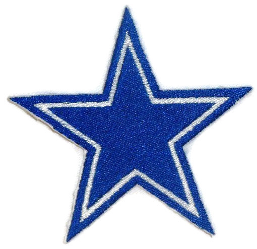 Dallas Cowboys Iron On Patches - Beyond Vision Mall