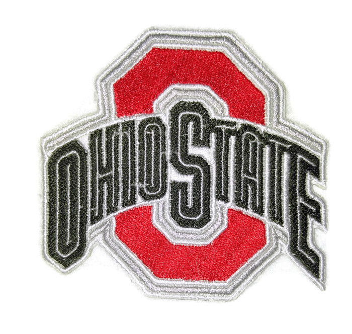 Ohio State Buckeyes Iron on patch Football patch/Iron patches