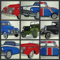 A Classic Car And Truck Collection Embroidered Iron On Patch