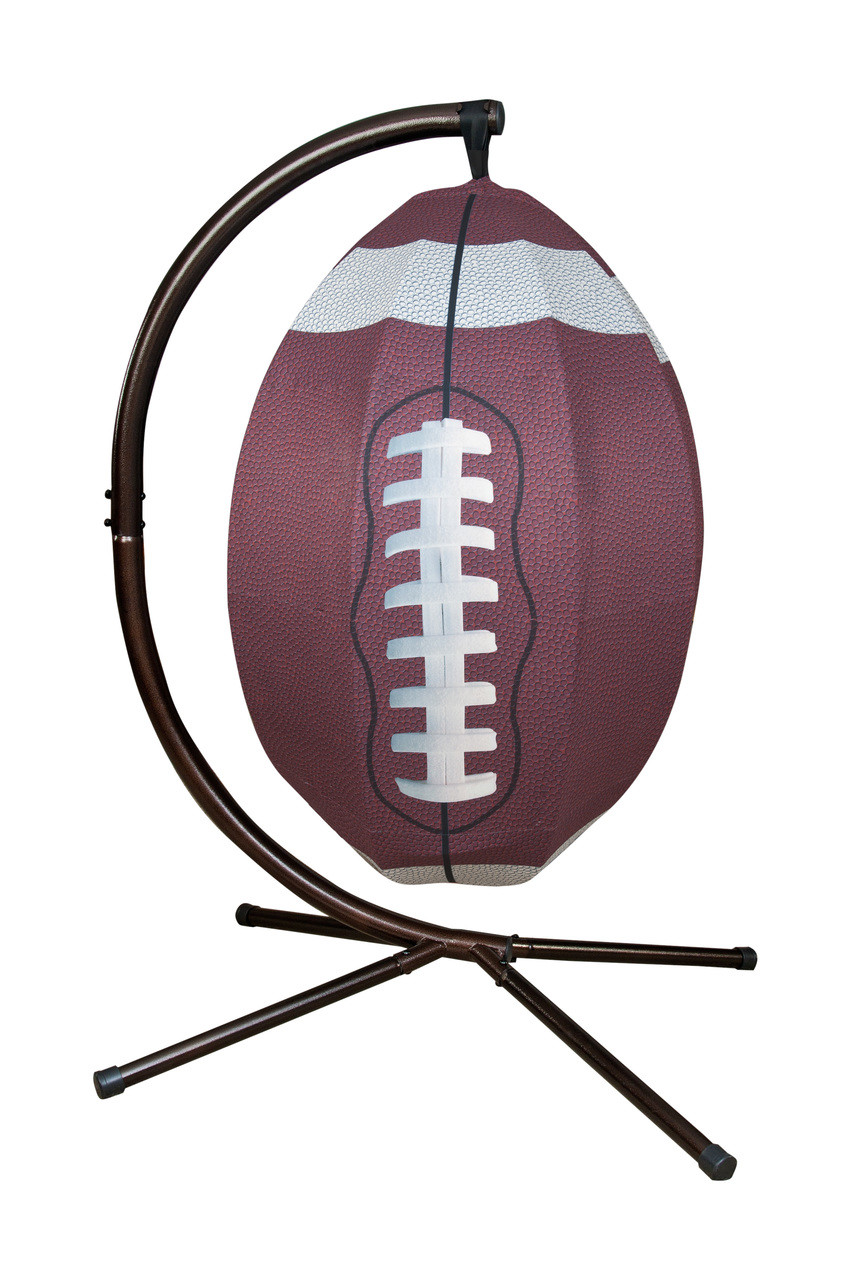 Football Hanging Lounge Chair W Stand