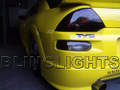 00-02 Mitsubishi Eclipse Tint Smoked Taillamp Taillight Overlays Film Protection