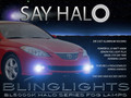 2004 2005 2006 Toyota Solara Halo Foglamps Angel Eye Fog Lamps Driving Lights Foglights Kit