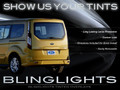 Ford Transit Connect Tinted Tail Light Overlays Lamp Smoked Film Covers