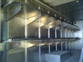 P10000 (18' cargo area) step van shelving installed