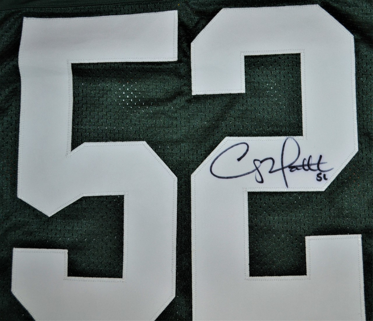 clay matthews on field jersey