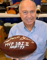 Bart Starr Autographed Official NFL Duke Football with Double Inscription (only 6 at this price)