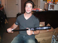 **SUPER SPECIAL** Ryan Braun and Aaron Rodgers dual-signed MVP Black Baseball Bat (only 2 left!)