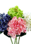 Real Touch Artificial Silk Hydrangea Flowers - Floramatique Hydrangeas