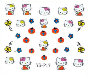 3d Nail Sticker Hello Kitty Ys P17 Diamond Nail Supply Llc