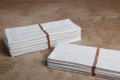 16 x 27 Value Hand Towel (brown center stripe, 300/case)