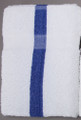 22 x 44 Economy Bath Towel (blue center stripe, 120/case)