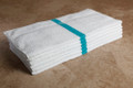 24 x 48 Economy Bath Towel (green center stripe, 60/case)
