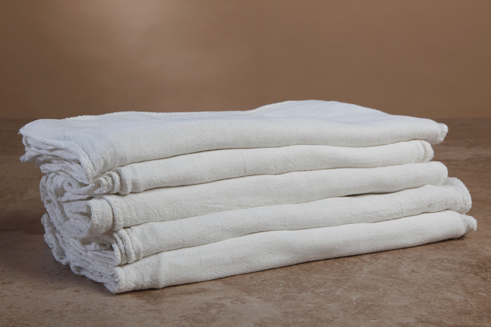 15x25-White Hand Towels-Economy 100% cotton