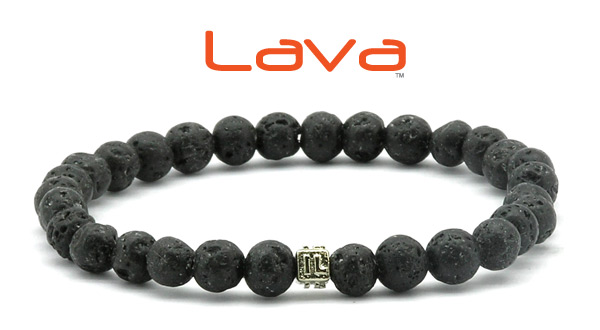 Lava Bead and Moonstone Aromatherapy Bracelet, Crystal Healing, Power  Bracelet, 6mm - Heaven & Nature Store