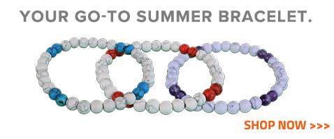 Summer White Bracelets